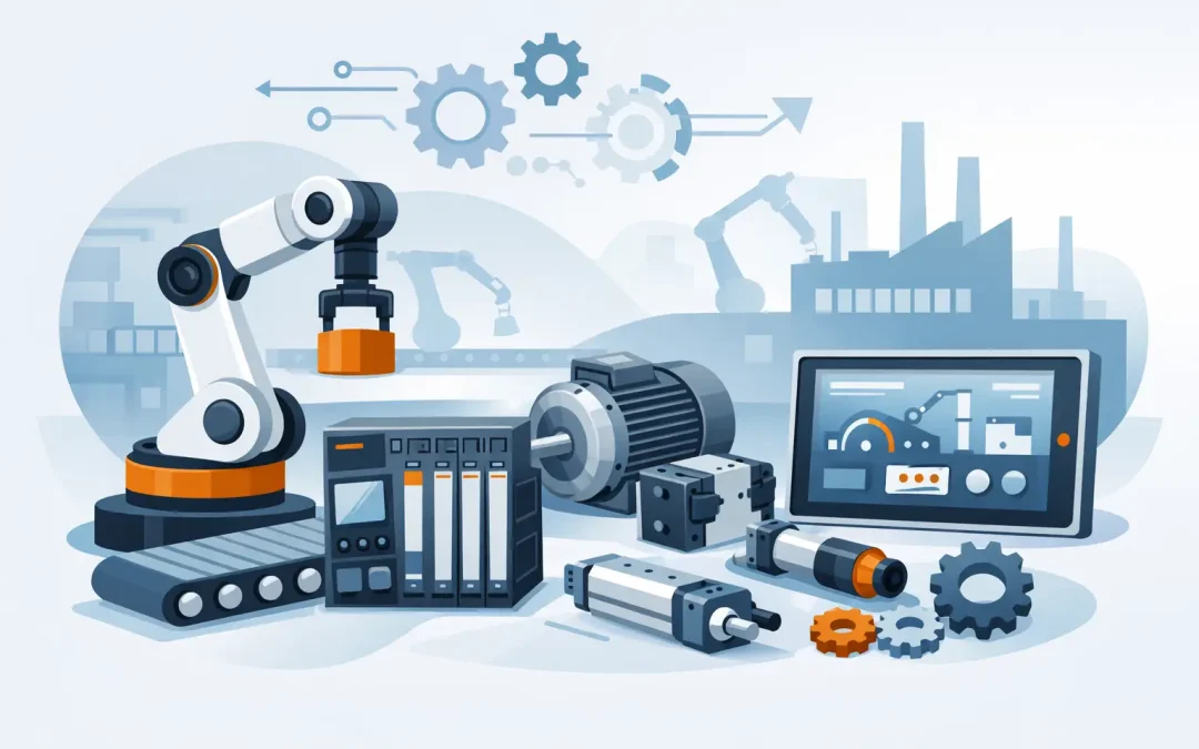 Come scegliere componenti per automazione industriale